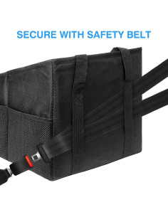 Organizador de Asiento de Auto Grekos Plegable con Bolsillos 2