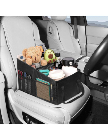 Organizador de Asiento de Auto Grekos Plegable con Bolsillos