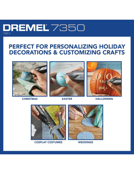 Dremel 7350-5 Herramienta Rotativa Inalámbrica 4V con Accesorios