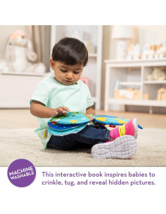 Libro de Actividades Suave Melissa & Doug Araña Itsy-Bitsy 8 Páginas 2