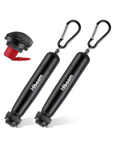 Soporte de Crayones Ajustable Hiboom - 2 Piezas, Negro