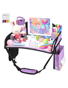 Bandeja de Viaje para Niños WENRENER Sirena Púrpura 43.2x34.3cm