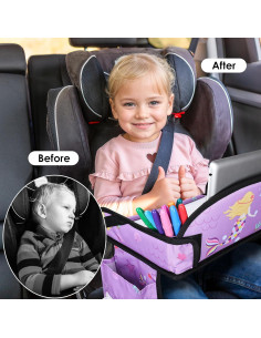 Bandeja de Viaje para Niños WENRENER Sirena Púrpura 43.2x34.3cm 2