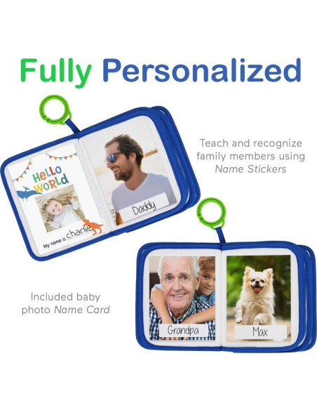 Álbum de Fotos de Tela Urban Kiddy Dinosaurio 17 Fotos