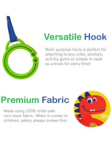 Álbum de Fotos de Tela Urban Kiddy Dinosaurio 17 Fotos