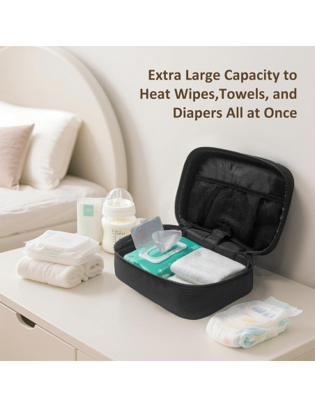 Calentador de Toallitas para Bebés Goodtar 5L con Adaptador de Coche