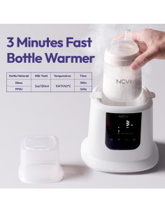 Calentador de Leche para Bebés NCVI 8 en 1 con Temporizador 2