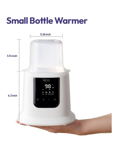 Calentador de Leche para Bebés NCVI 8 en 1 con Temporizador