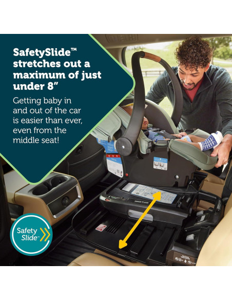 Asiento de auto para infantes Safety 1st onBoard Slide DLX - Mármol Polvoriento