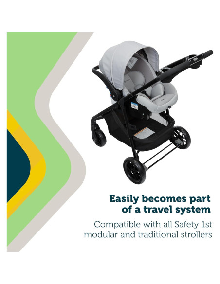 Asiento de auto para infantes Safety 1st onBoard Slide DLX - Mármol Polvoriento