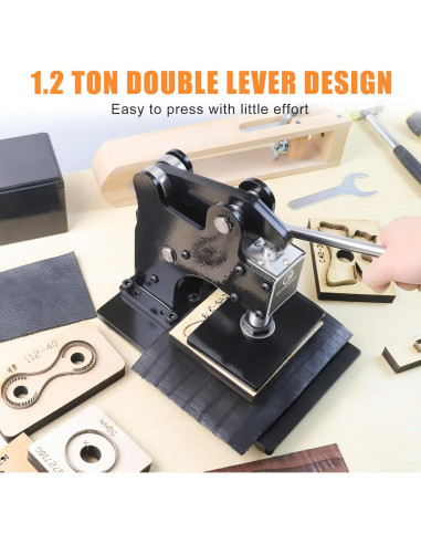 Máquina de Corte de Cuero Goodcrafter 1.2T Manual 20mm