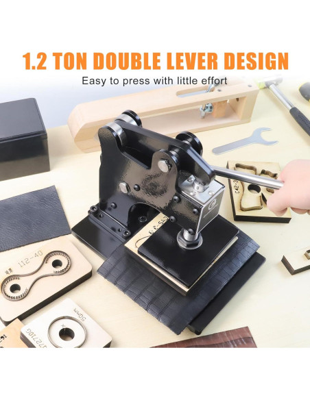 Máquina de Corte de Cuero Goodcrafter 1.2T Manual 20mm