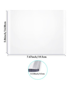 Placas de Corte de Acrílico lyfLux 19.5x14.9 cm para Troquelado 2