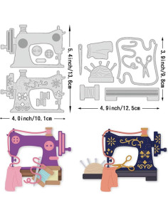 Troqueles de Corte de Papel BENECREAT para Scrapbooking 12x15cm 2