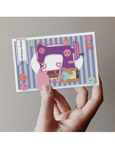 Troqueles de Corte de Papel BENECREAT para Scrapbooking 12x15cm