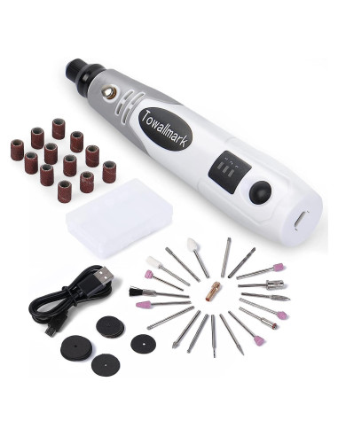 Herramienta Rotativa Inalámbrica Towallmark 3.6V con 50 Accesorios