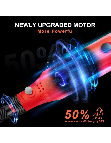 Mini Herramienta Rotativa Inalámbrica CHOKMAX 3 Velocidades 72 Accesorios