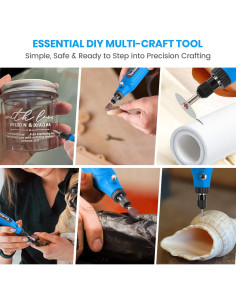 Herramienta Rotativa Inalámbrica Tarlido 4V 5 Velocidades 31 Accesorios 2