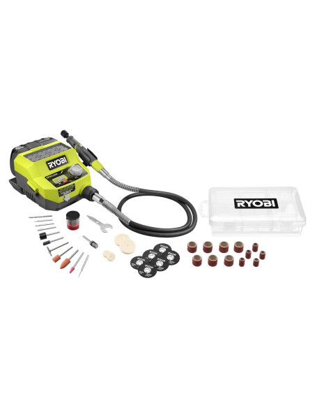 Estación de Herramienta Rotativa RYOBI 18V ONE+ con Batería y Cargador