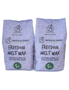 Perlas de Cera de Soja American Soy Organics 4.54 kg