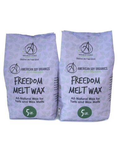 Perlas de Cera de Soja American Soy Organics 4.54 kg