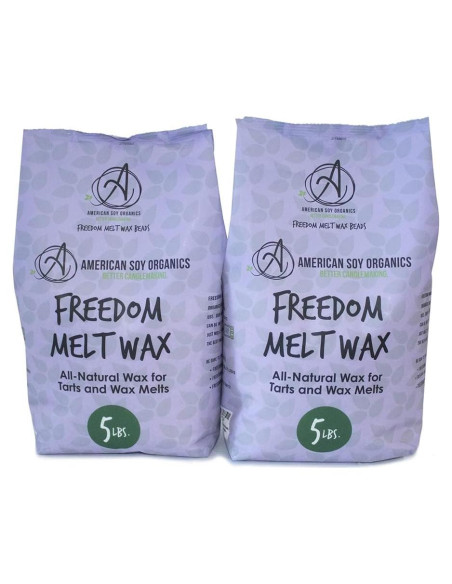 Perlas de Cera de Soja American Soy Organics 4.54 kg