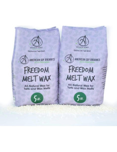 Perlas de Cera de Soja American Soy Organics 4.54 kg 2