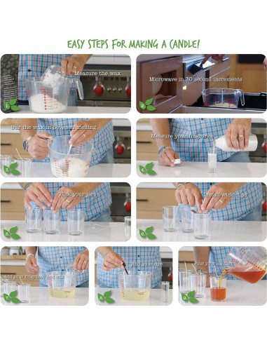 Perlas de Cera de Soja American Soy Organics 4.54 kg