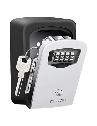 Caja de Llave TTRWIN Montada en Pared con Combinación 4 Dígitos