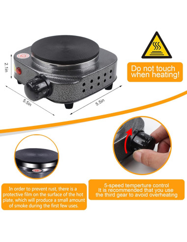 Kit de Fabricación de Velas BBAXI con Olla y Placa Caliente