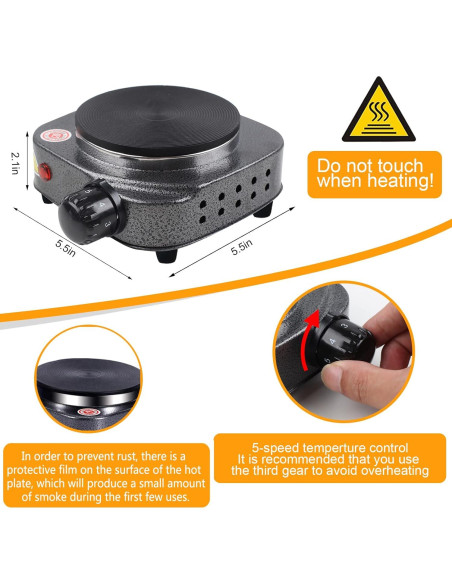 Kit de Fabricación de Velas BBAXI con Olla y Placa Caliente