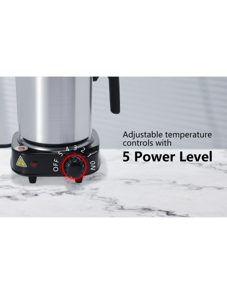 Kit de Fabricación de Velas Aroparc 40oz con Placa Caliente