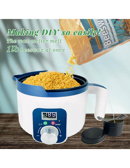 Kit de Fabricación de Velas de Cera de Abeja Handnatur 1.81 kg