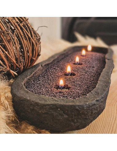 Kit de Fabricación de Velas Niceme 737g Cera Natural DIY