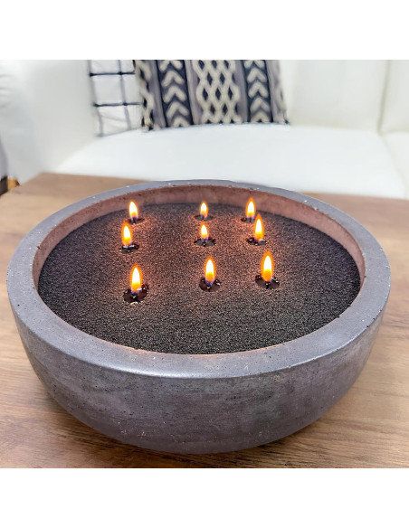 Kit de Fabricación de Velas Niceme 737g Cera Natural DIY