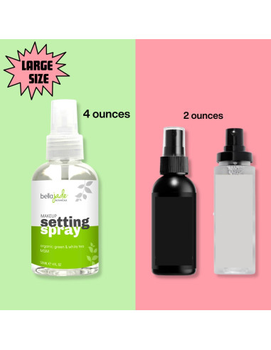 Spray Fijador de Maquillaje Bella Jade 118 ml - Acabado Hidratante