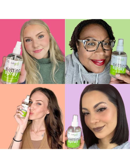 Spray Fijador de Maquillaje Bella Jade 118 ml - Acabado Hidratante