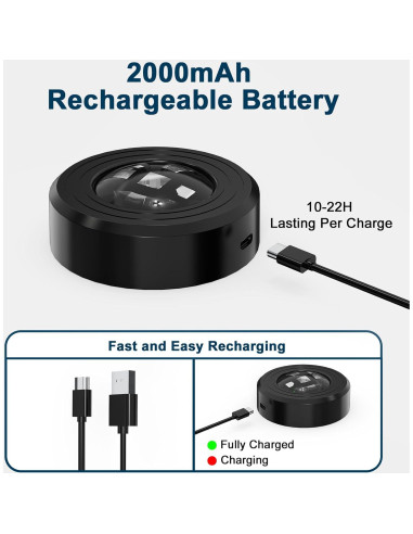 Macetas de Pared Shineled con Luz de Crecimiento, 2 Piezas