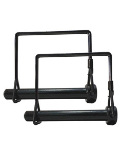 Paquete de 2 pines de enganche Truleego 9.5 x 7.6 cm acero pesado