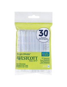 Barras de Pegamento Caliente Westcott 16837 Mini 30 Unidades