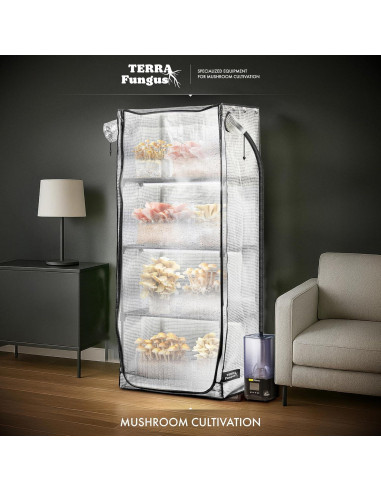 Carpa de Cultivo para Hongos Terra Fungus 69.85x48.26x165.1 cm