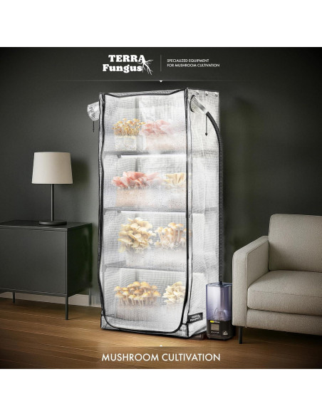 Carpa de Cultivo para Hongos Terra Fungus 69.85x48.26x165.1 cm