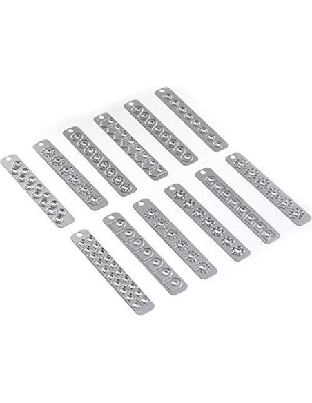 Troquel Decorativo Elizabeth Craft para Planificador - 12 Piezas