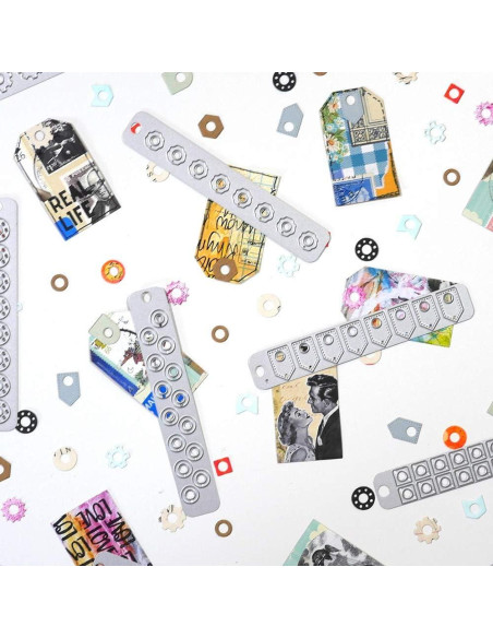 Troquel Decorativo Elizabeth Craft para Planificador - 12 Piezas