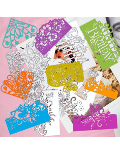8 Troqueles de Corte AFUNTA para Tarjetas de Cumpleaños DIY 2
