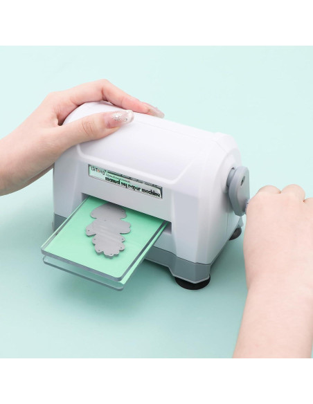 Mini Máquina de Corte y Embossing BAOFALI 15.3x12x9.5 cm