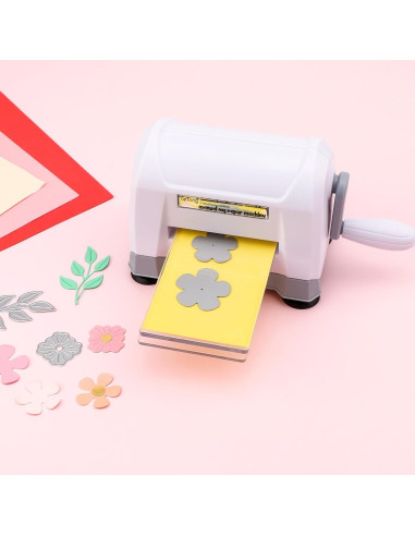 Mini Máquina de Corte y Embossing BAOFALI 15.3x12x9.5 cm