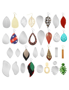 19 Troqueles de Metal para Pendientes Boao - DIY Cuero y Papel