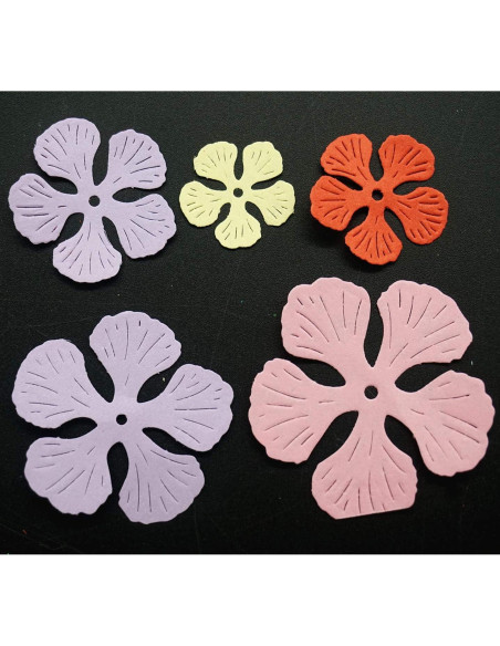 Troqueles de Corte de Metal Belamour 9 Flores y 2 Hojas