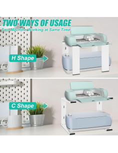 Soporte de patas 2 en 1 Zejoot para Cricut Explore y Maker 2